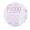 3M Hookit Finishing Film Disc, 00909, 3 in, P1000, 50 dscs pr bx, 4 bxs pr cs, 50PK 7000021278 - alternate 1